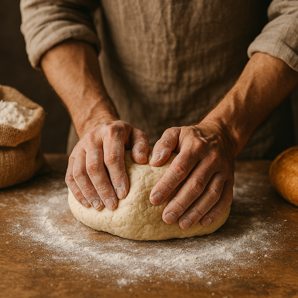 hand kneading